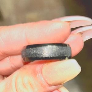 Tanzanite men's wedding ring